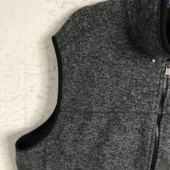 Polo Ralph Lauren Vest Mens 2xl Gray Full Zip Fleece Pony Preppy Waistcoat - Picture 16 of 16